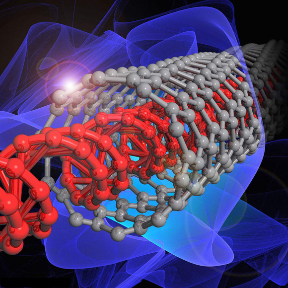 新碳纳米管纱线拉伸即可点亮led—中国光学期刊网